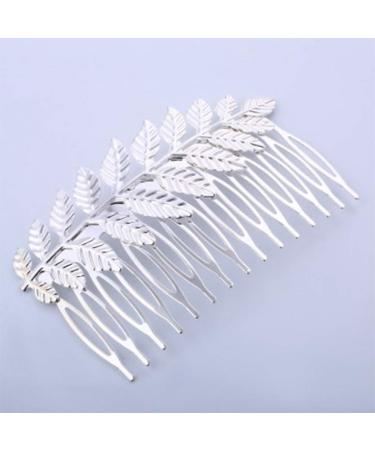 Minkissy 3-Piece Wedding Hairpin Set - Decorative Leaf Bride Accessories in Gold Silver & Rose Gold - Buy Online on GoSupps.com