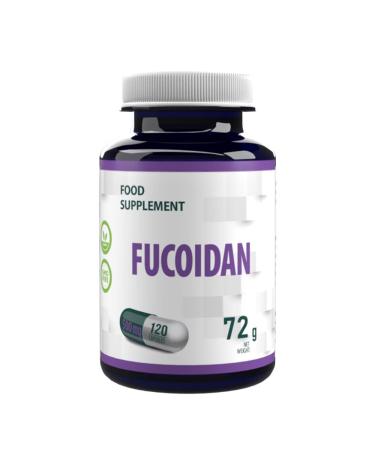 Fucoidan from Bladderwrack (Fucus vesiculosus) 500mg 120 Vegan Capsules High Strength Supplement Gluten and GMO Free