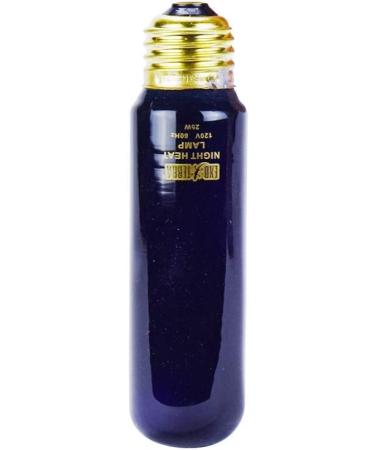 Exo Terra Night Heat Lamp 25W - Blue Moonlight Lamp for Reptiles & Amphibians | E27 Socket - International Shipping Available - Buy Online on GoSupps.com