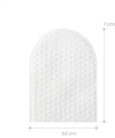 Milisten Cotton Cosmetic Pads Eye Makeup Remover Pads 240pcs Women Cosmetic Pad U-shaped Cotton Face Wiper for Makeup Face Clean Round Makeup Remover Pads Round Makeup Pads - Buy Online on GoSupps.com