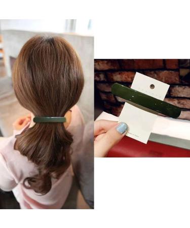 Hair Bobbles Scrunchies for Women Plain Elastic Thick Bands Soft Ropes Ponytail Holder Women's Hair Accessories 38 - Buy Online on GoSupps.com