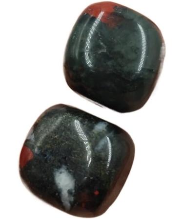 Crystal Rough Natural Crystal Rough 1pc Natural Bloodstone Square Tumbled Stones Polished Crystal Gemstones s Home Decoration (Color : Dragon Bloodstone Size : 1pc 15-20mm) - Buy Online on GoSupps.com