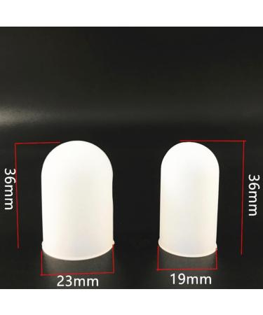 Silicone Finger Protectors - 10 Piece Caps for Cracked & Dry Skin Protection | Ideal Fingertip Covers for Comfort - Buy Online on GoSupps.com