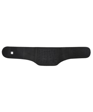 IPENNY Self Heating Waist Back Support Belt - Adjustable Lumbar Brace with Detachable Magnet Steel Plate for Pain Relief (Medium-Black) - International Shipping Available - Buy Online on GoSupps.com