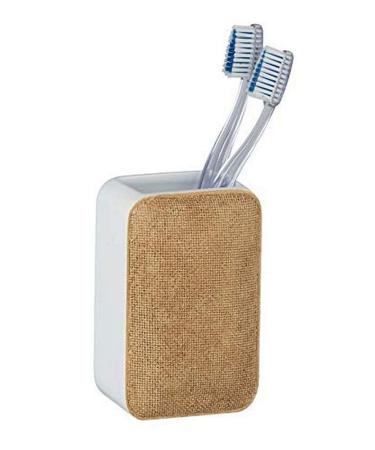 Wenko toothbrush mug Ambila Beige