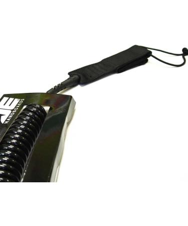 Slyde Handboards SLYDE Bicep Pro Coil Leash - Stainless Steel Swivels - Extra Strength Urethane Cord - Ideal for Body Surfing Handboard/Handplane - Buy Online on GoSupps.com