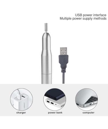 Electric Nail File Professional Nail Drill 20000RPM Adjustable Speed Manicure Drill Set Pedicure Set Nail Accessories Nail Cutter for Acrylic Nail Gel Nail Polishing Salon Manicure at Home(Silver) - Buy Online on GoSupps.com