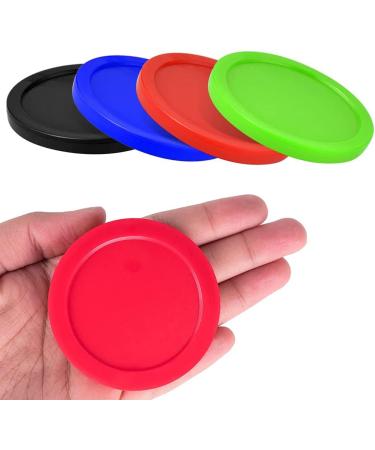 XFQUIJ DDJSport Mini Air Hockey Pucks Set - 12 Thin & 10 Thick Replacement Pucks | Orange Blue Green Plinko Chips Accessories - Buy Online on GoSupps.com