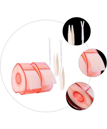 minkissy 6 Rolls Lace Double Eyelid Sticker Double Eyelid Makeup Invisible Double Eyelid Tape Self- Adhesive Eyelid Stickers Invisible Tape Makeup Tape Cover Hooded Adhesive Strip - Buy Online on GoSupps.com
