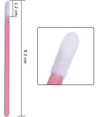 100 Disposable Lip Brushes - Pink Makeup Beauty Tool Kits - Buy Online on GoSupps.com