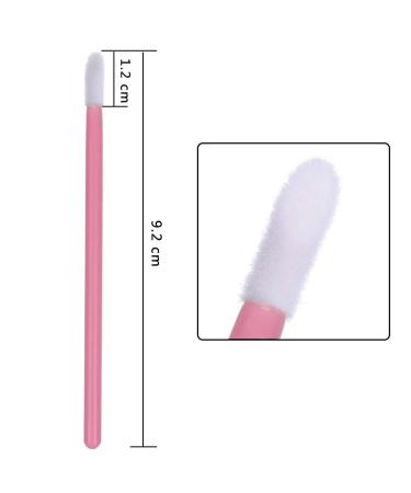 Disposable Pink Lip Brushes - 100 Makeup Applicator Wands for Lipstick & Lip Gloss | Beauty Tools for Flawless Application - Buy Online on GoSupps.com