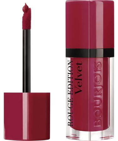 Bourjois Rouge Edition Velvet Liquid Lipstick 8 Grand Cru 6.7ml - Purples 08 - Buy Online on GoSupps.com