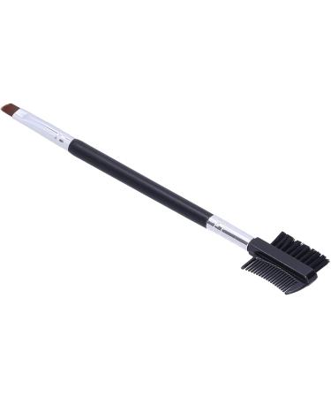 Eyebrow Brush Eyebrow Eyelash Brush Shaper Double Head Eyelash Comb Eyebrow Eyelash Makeup Tool (Double-ended long eyebrow brush) - Buy Online on GoSupps.com