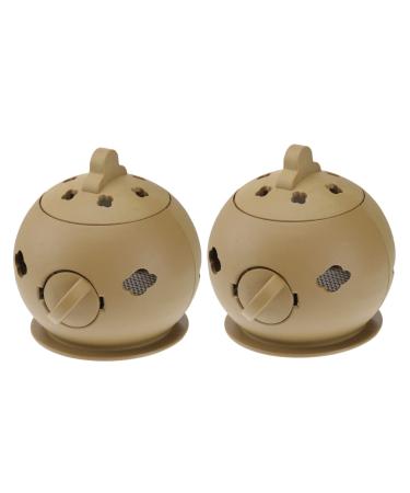 Homsfou 2 pieces cardboard moxa burner moxibusion container Moxa container cleaning package Moxibusion Period kit moxa sticks holder moxibusization stick burner Moxa cone holder product household