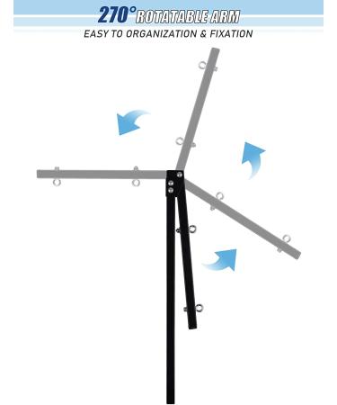 Kalolary Pet Grooming Arm with Clamp | Adjustable 33 Inch Height | No Sit Haunch Holder | Dog Grooming Loop Noose | Ideal for Medium & Small Dogs - Buy Online on GoSupps.com