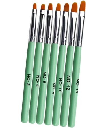 Healeved 2 Sets Nail Art Brush Pinceles Para U as Acrilicas Manicure Brush on Nail Kit Nail Tools Gel Nail Applicator Wood Nail Art Dotting Pen Tool Nail Art Pen Wooden Pole Acrylic Bamboo - Buy Online on GoSupps.com