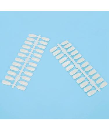 Desikixudy Square Head Nail Piece Nail Color Card Flat Bottom Solid Nail Piece Display Nail Piece Sample Flat Bottom Color Card - Buy Online on GoSupps.com