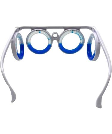 Motion Sickness Smart Glasses - Portable & Foldable Anti-Nausea Travel Accessory (White) - Buy Online on GoSupps.com