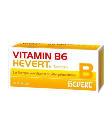 Vitamin B6 Hevert tablets 50 tablets
