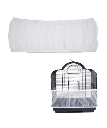 Pssopp Bird Cage Cover Durable Breathable Washable Mesh Seed Catcher Seed Catcher Guard Net Cover Large Size Bird Cage Good Night Cover (4 Colors) #3