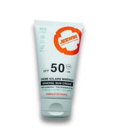JEEWIN 96% NATURAL WATERPROOF MINERAL SUNSCREEN SPF50 (50G)