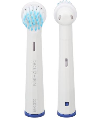 Buy Electric Toothbrush Heads - 2 Pack Replacement for Deep Cleaning - Compatible & Rounded Design - Buy Online on GoSupps.com