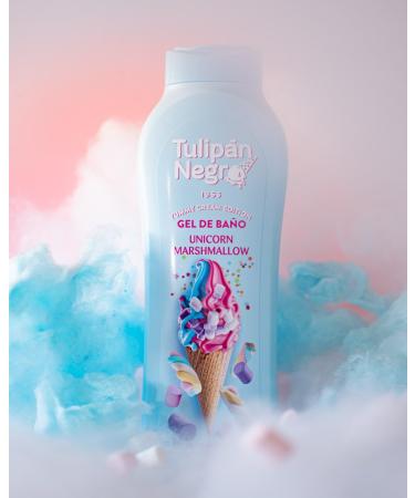 Tulipan Negro Unicorn Marshmallow Shower Gel - 21 fl oz | Nourishing & Moisturizing Body Wash with Delightful Scent | International Shipping Available - Buy Online on GoSupps.com