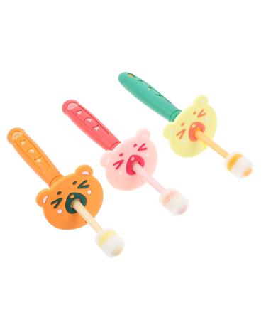 Gogogmee 3 pieces toothbrush toothbrush children's tooth cleaning brush children's toothbrush