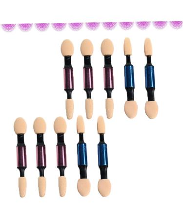 Healeved 10pcs Makeup Brush Eye Shadow Brush Eye Shadow Applicator Cosmetics Blending Brush - Buy Online on GoSupps.com