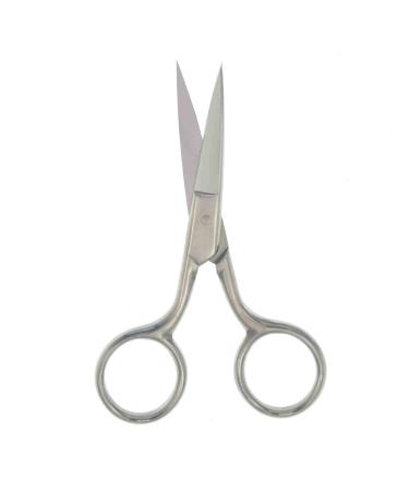 Premium Stainless Steel Eyebrow Scissors - Precision Cutting for Beard Hair Ear Moustache & Nose Grooming - Buy Online on GoSupps.com