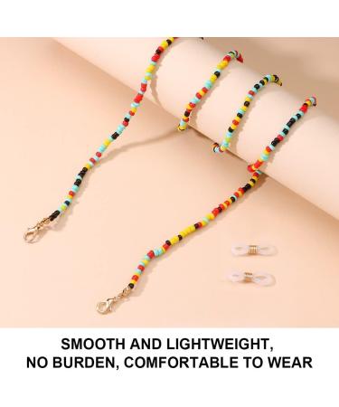 Colorful Beads Face Mask Lanyard for Women Men Children - 83Cm Long - Buy Online on GoSupps.com