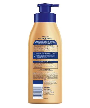 NIVEA Cocoa Butter Lotion 16.9 oz Pump (500ml), 3 Pack - for Dry to Very Dry Skin - Buy Online on GoSupps.com