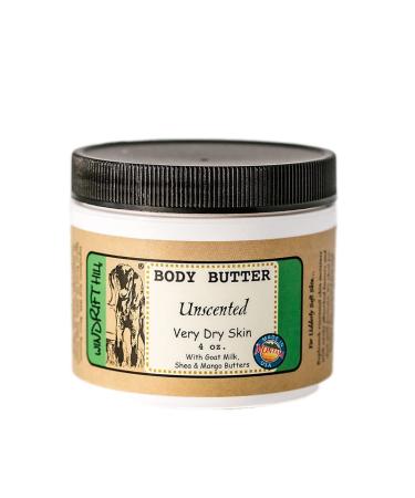 Windrift Hill Body Butter for Very Dry Skin (Unscented)