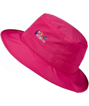 Jack Wolfskin Unisex Children's Sun Hat - Supplex Wingtip Hat for Kids in M Orchid | Sun Protection & UV Block - Buy Online on GoSupps.com