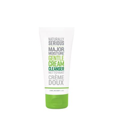 Naturally Serious | Major Moisture Gentle Cream Cleanser Hydrating Cleanser with Coconut Oil Makeup-Removing Cleanser Vegetarian Skincare Cruelty-Free Skincare