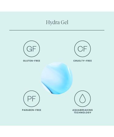 Wonderskin Hydra Gel Face Moisturizer - Hydrating Vitamin C & Hyaluronic Acid Cream for Soft Radiant Glow | 1.7oz International Shipping Available - Buy Online on GoSupps.com
