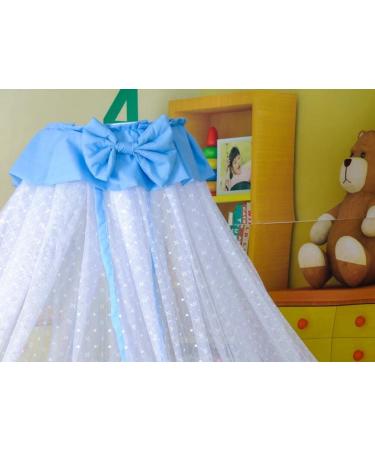 JOYLIFE Baby Toddler Bed Crib Dome Canopy Netting - Blue | Protects Against Insects and Mosquitoes - Buy Online on GoSupps.com