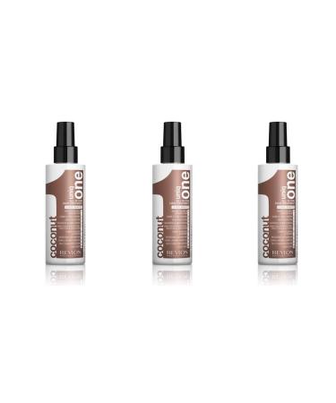REVLON 3 x Unique Coconut Hair Care 150 ml All in One
