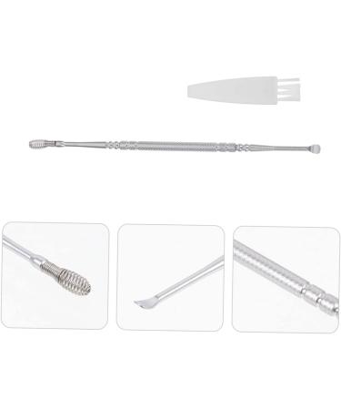 FRCOLOR 4pcs Spiral Ear Wax Removal Tool - Stainless Steel Ear Pick Set for Ear Cleaning - Compact Ear Curette for Household Use - Buy Online on GoSupps.com