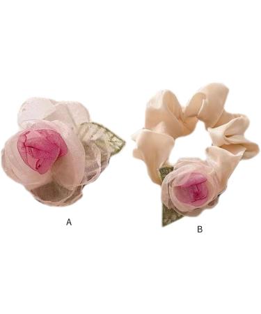 XIAHIOPT Flower Hair Clip Flower Hair Scrunchies Rose Barrettes Rose Scrunchies Flower Hair Barrettes Clip pin A dry rose hairpin - Buy Online on GoSupps.com