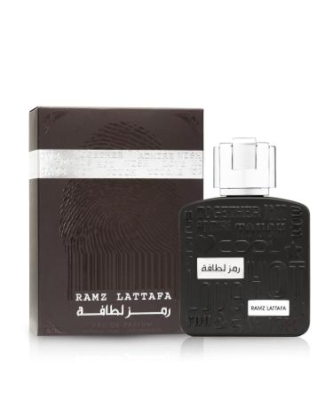 Lattafa Ramz Silver for Unisex Eau de Parfum Spray 3.4 Ounce / 100 ml - Buy Online on GoSupps.com
