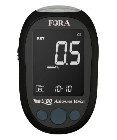 FORA Test N'GO Advance Voice Blood Ketone Kit - Keto Diet & Ketosis Monitoring (TN'G Checker) - Buy Online on GoSupps.com