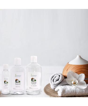 Organic Fractionated Coconut Oil 2lbs | 100% Natural for Face, Skin, Hair | Perfect for Essential Oils and Soap Making - Buy Online on GoSupps.com