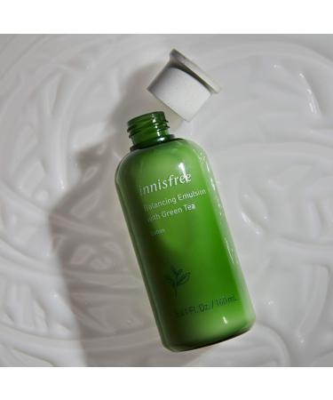 Innisfree Green Tea Moisture Balancing Emulsion - Hydrating Face Moisturizer - Buy Online on GoSupps.com