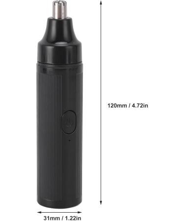 Nose Hair Trimmer for Men & Women - Rechargeable Portable Facial Hair Clipper for Home & Travel - Professional Quality Sleek Black Design - Buy Online on GoSupps.com