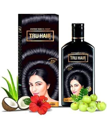 Pub Ayurvedic hair oil with Bhringraj Amla & Hibiskus for dandruff fighting hair loss & shiny hair contains 0% parabens silicones & lls - 200 ml