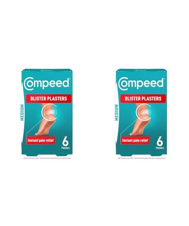 Compeed Medium Size Blister Plasters Pack of 12 M (Pack of 12) Pack of 6