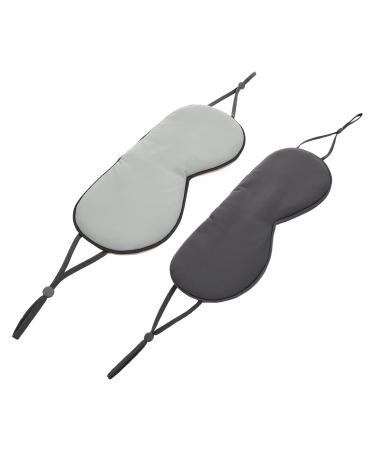 2pcs Sleep Mask Night Eye Masks Sleeping Eyeshades Supple Eye Patches Premium Blindfolds Sleep Eye Masks Sleeping Eye Masks Sleep Eye Covers Durable Eye Masks Sleep Eye Patches