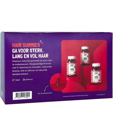 Yummygums Hair Gummies 180 Gummies - Buy Online on GoSupps.com