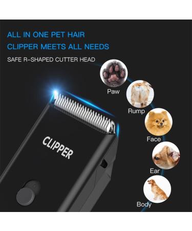 Professional Cat Grooming Clippers for Matted Hairs Low Noise Cat Dog Grooming Kit Rechargeable Pet Clippers Trimmer for Dogs Puppy Cats Rabbit - Buy Online on GoSupps.com